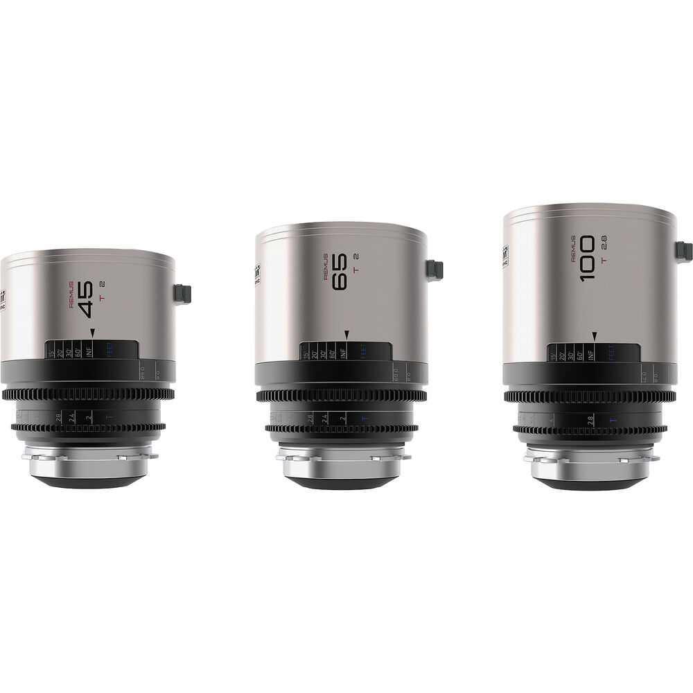 Объектив BLAZAR. Комплект из 3 полнокадровых анаморфотных объективов Remus 45/65/100 мм T2.0 с 1,5-кратным увеличением и чехлом (ARRI PL, Amber Flare) BLAZAR LENS 
Объектив BLAZAR. Комплект из 3 полнокадровых анаморфотных объективов Remus 45/65/100 мм T2.0 с 1,5-кратным увеличением и чехлом (ARRI PL, Amber Flare) BLAZAR LENS