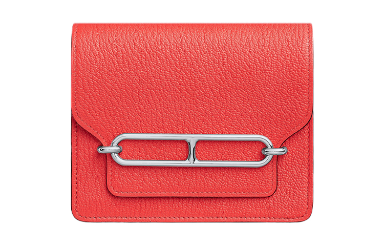 HERMES Кошелёк из козьей кожи Roulis Women's Texas Rose Pink
HERMES Кошелёк из козьей кожи Roulis Women's Texas Rose Pink