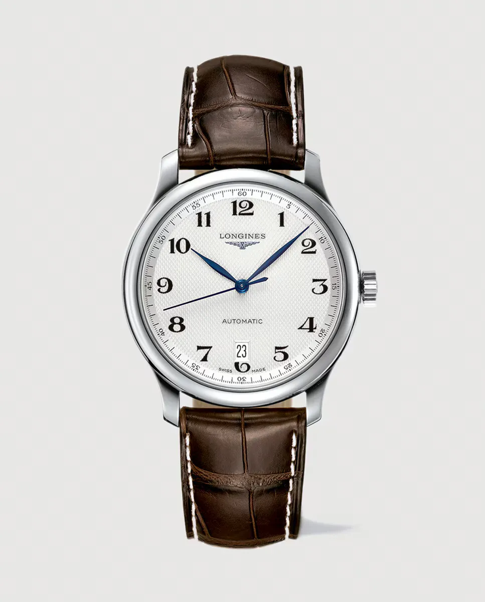 Longines L26284783 The Longines Master Collection Автоматические коричневые кожаные мужские часы
Longines L26284783 The Longines Master Collection Автоматические коричневые кожаные мужские часы