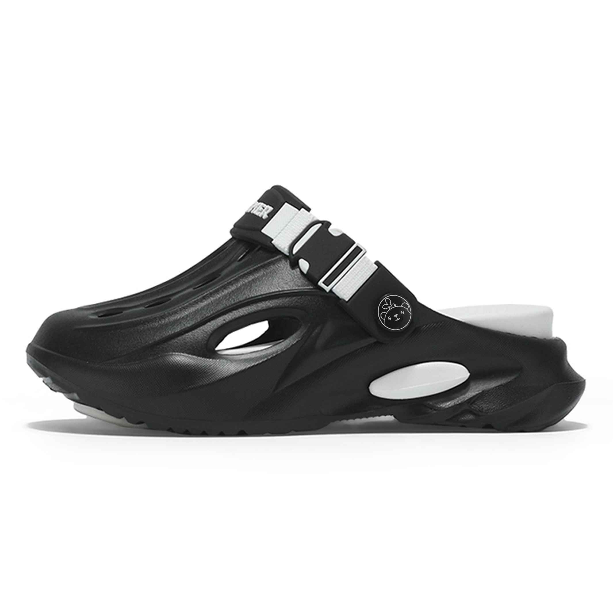 Budding Bear Клоги унисекс черно-белые, цвет Black White
Budding Bear Клоги унисекс черно-белые, цвет Black White