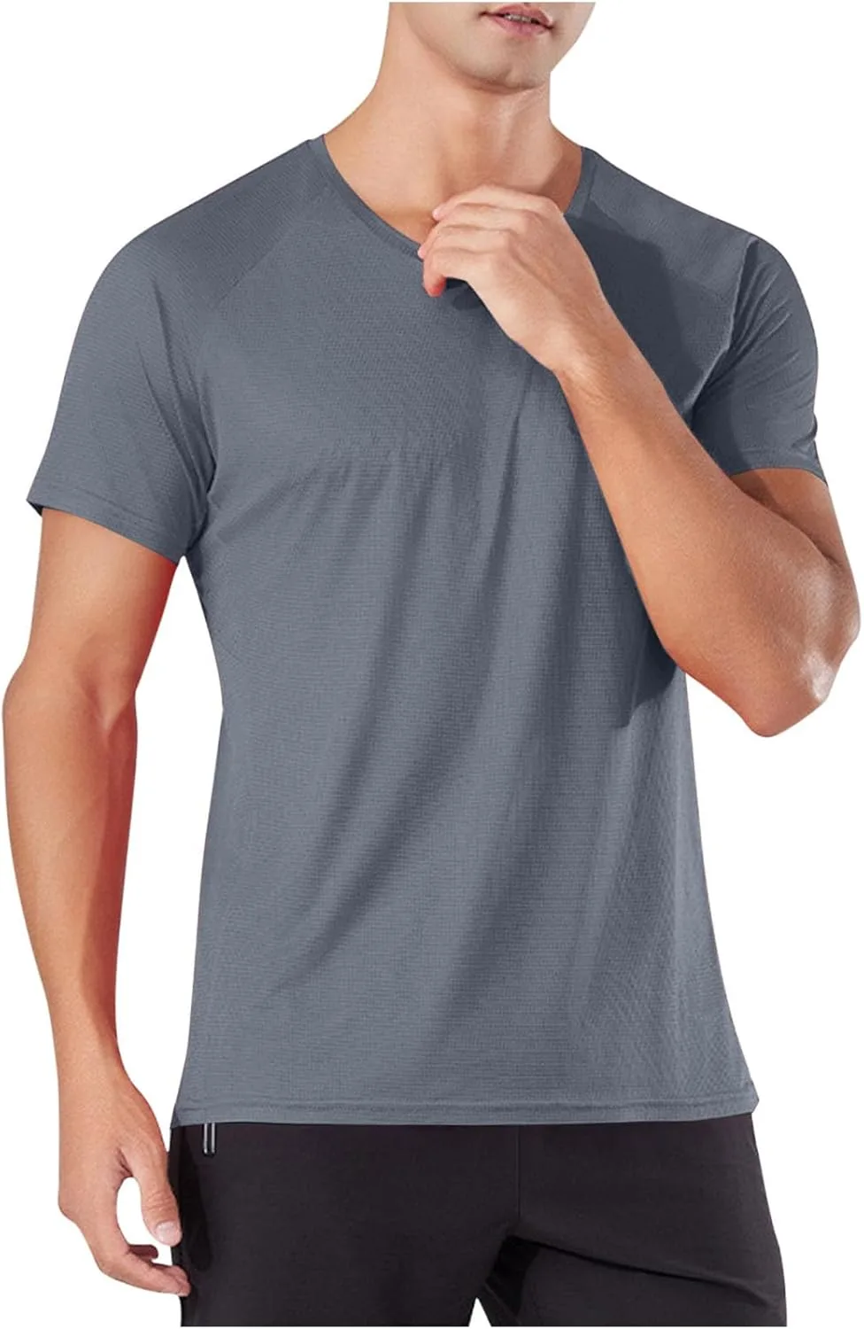 Мужская футболка для тренировок Raglan с коротким рукавом
Мужская футболка для тренировок Raglan с коротким рукавом