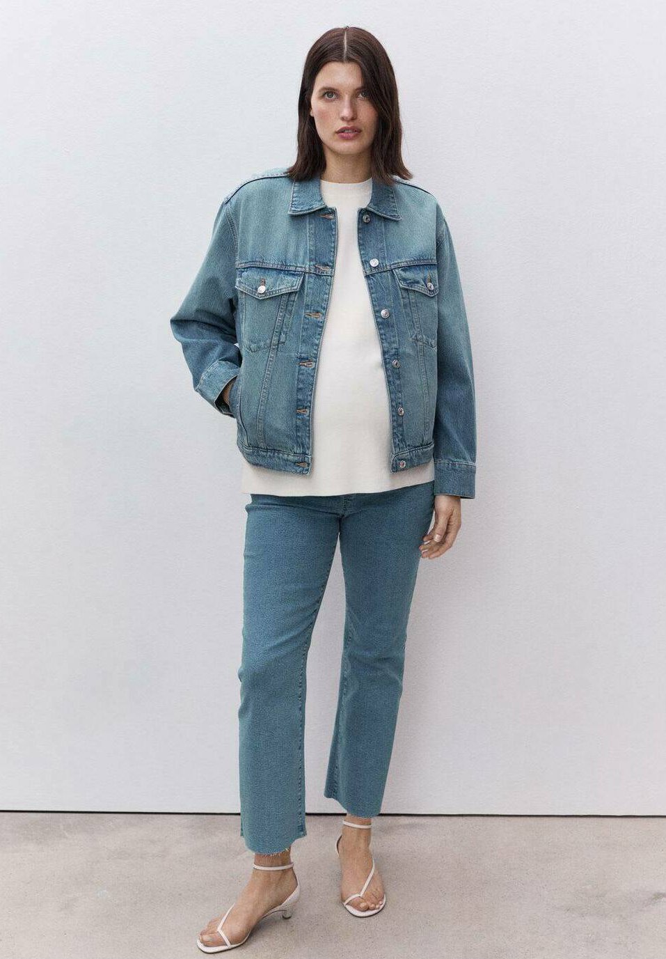 Джинсы прямого кроя Mango, синий
Джинсы прямого кроя Mango, синий