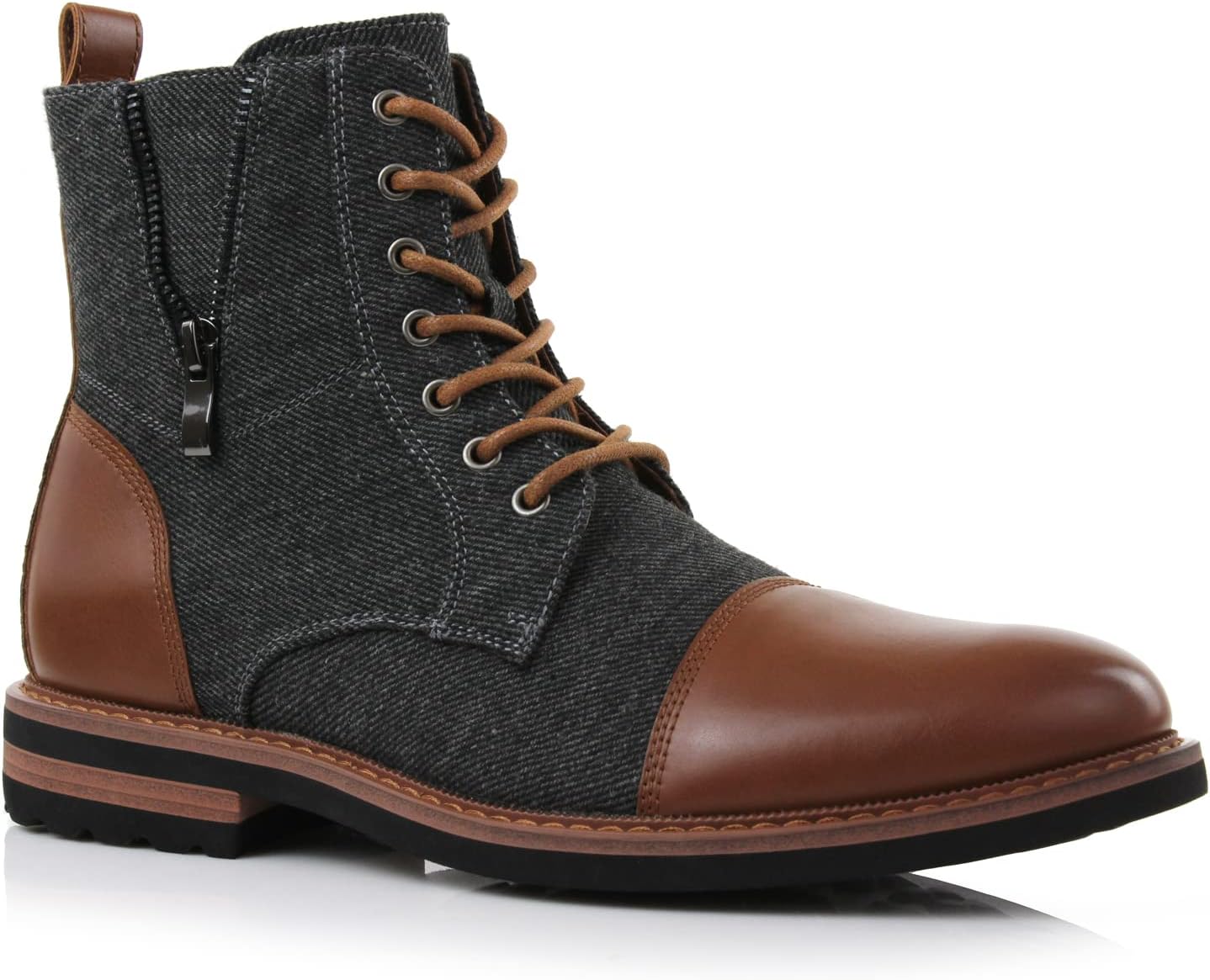 Мужские повседневные ботинки с круглым носком Ferro Aldo Reid MFA808561B, мотоботинки с молнией, 1. Cognac & Wool
Мужские повседневные ботинки с круглым носком Ferro Aldo Reid MFA808561B, мотоботинки с молнией, 1. Cognac & Wool