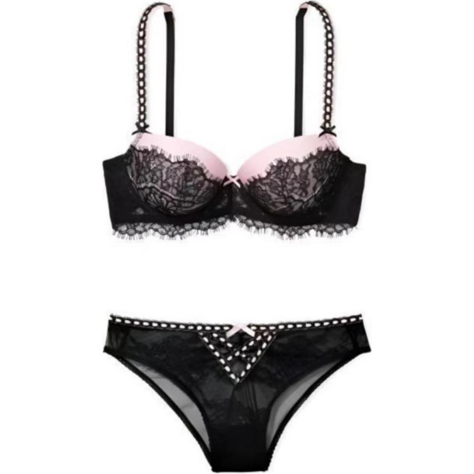 Victoria's Secret Женский комплект нижнего белья черный
Victoria's Secret Женский комплект нижнего белья черный