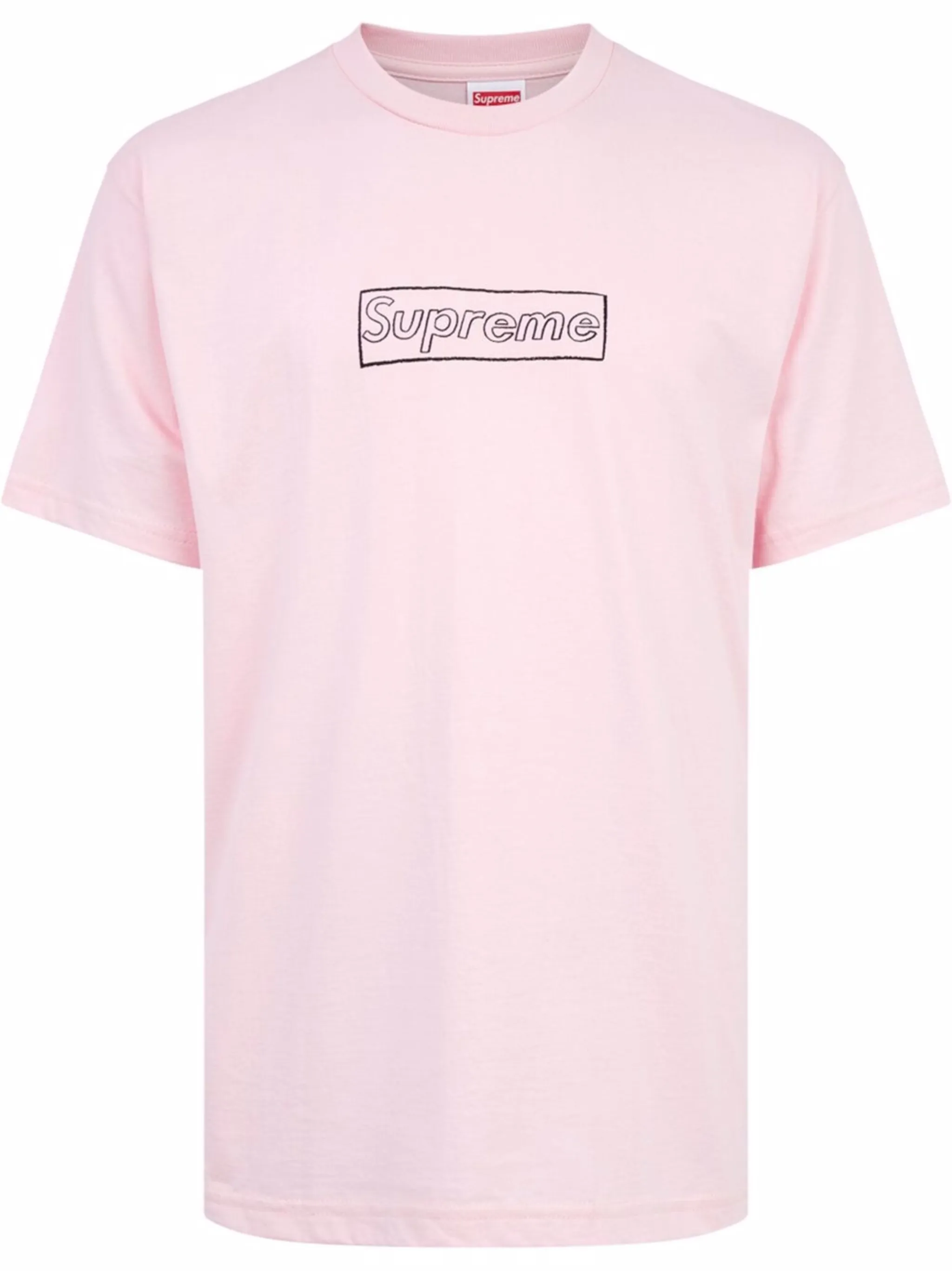 Футболка Chalk Logo из коллаборации с Kaws Supreme, розовый
Футболка Chalk Logo из коллаборации с Kaws Supreme, розовый