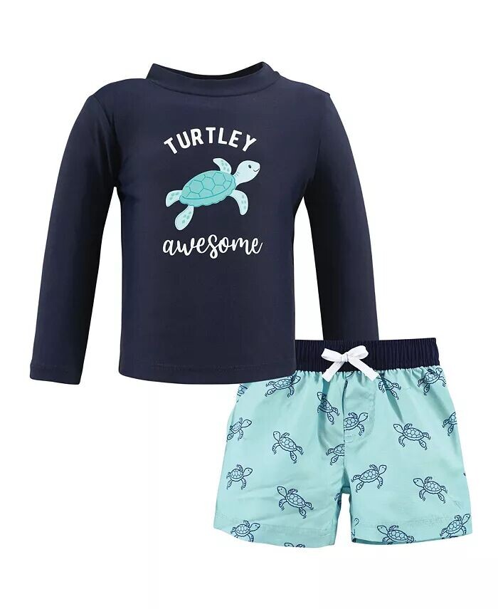 Комплект рашгарда для плавания для маленьких мальчиков Hudson Baby, синий
Комплект рашгарда для плавания для маленьких мальчиков Hudson Baby, синий