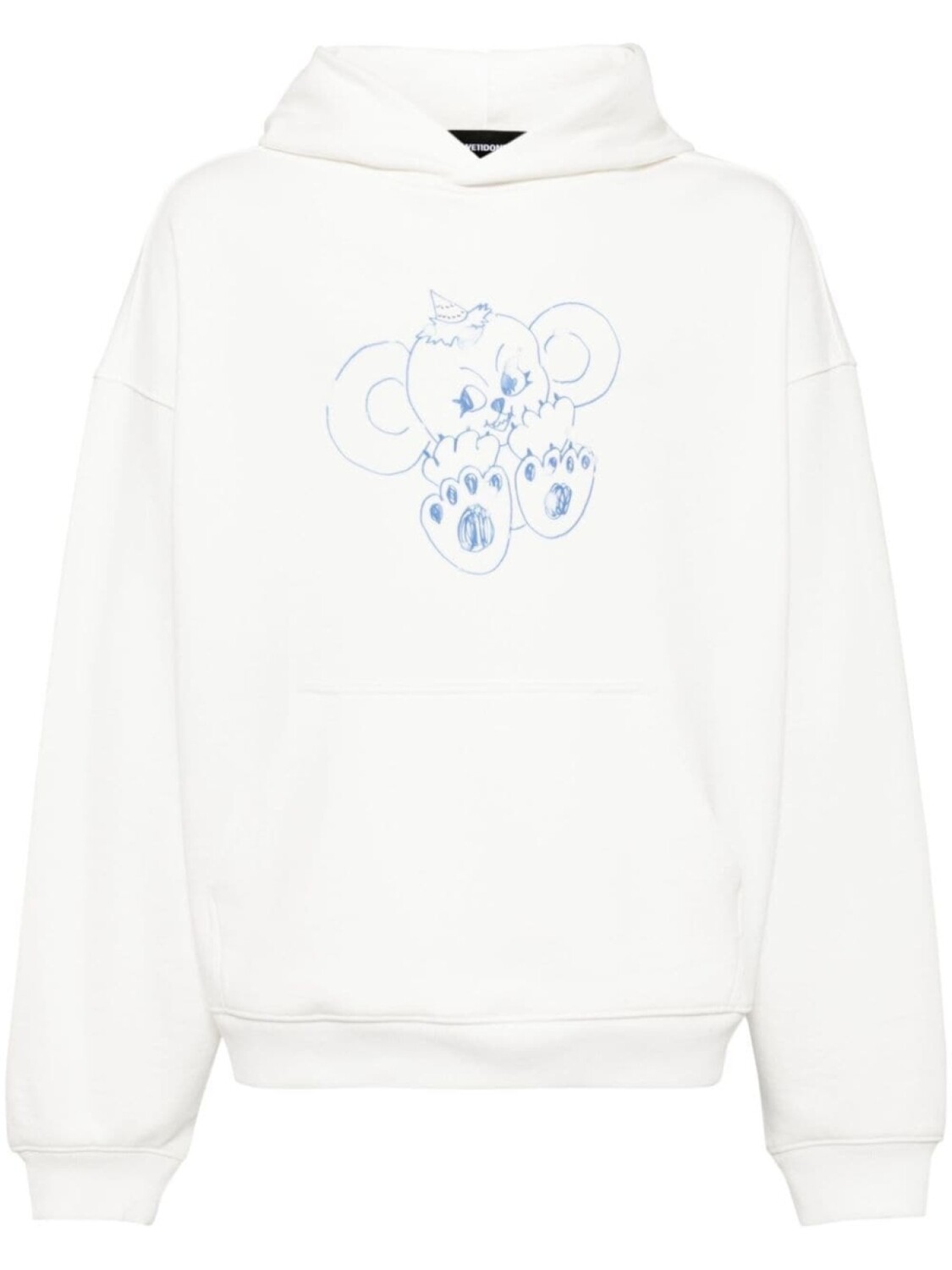 We11done худи с принтом, белый
We11done худи с принтом, белый