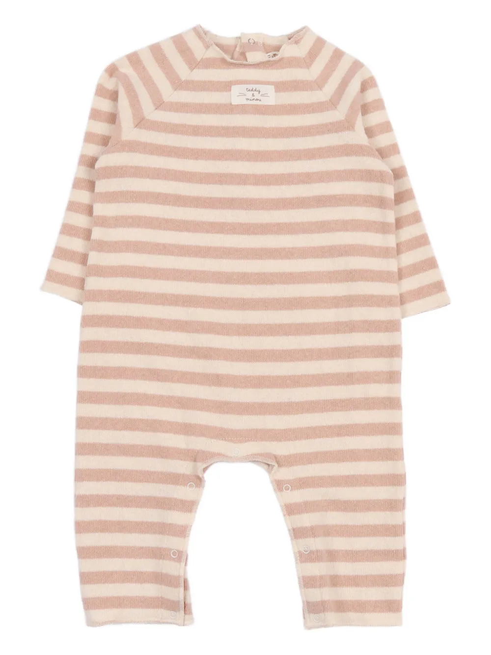 Полосатый комбинезон Teddy & Minou, розовый
Полосатый комбинезон Teddy & Minou, розовый
