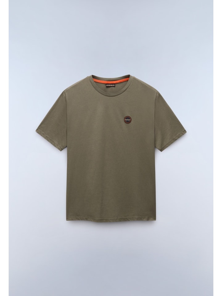 Футболка S-Badge Ss 1 зеленого цвета Napapijri
Футболка S-Badge Ss 1 зеленого цвета Napapijri