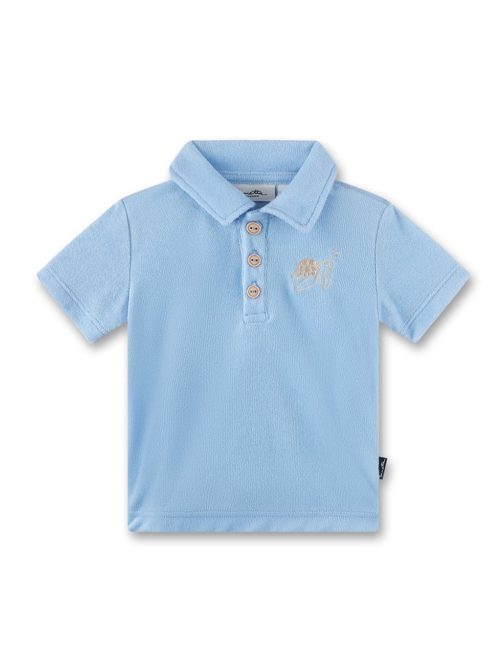 Рубашка-поло синего цвета Sanetta
Рубашка-поло синего цвета Sanetta