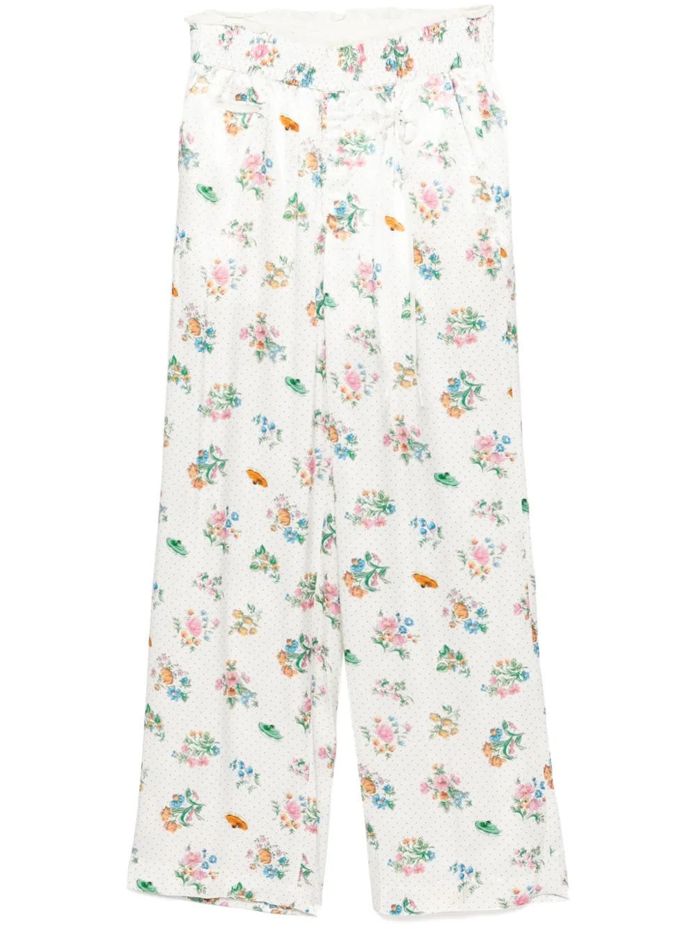 Брюки с эластичным поясом и кулиской midorikawa, белый
Брюки с эластичным поясом и кулиской midorikawa, белый