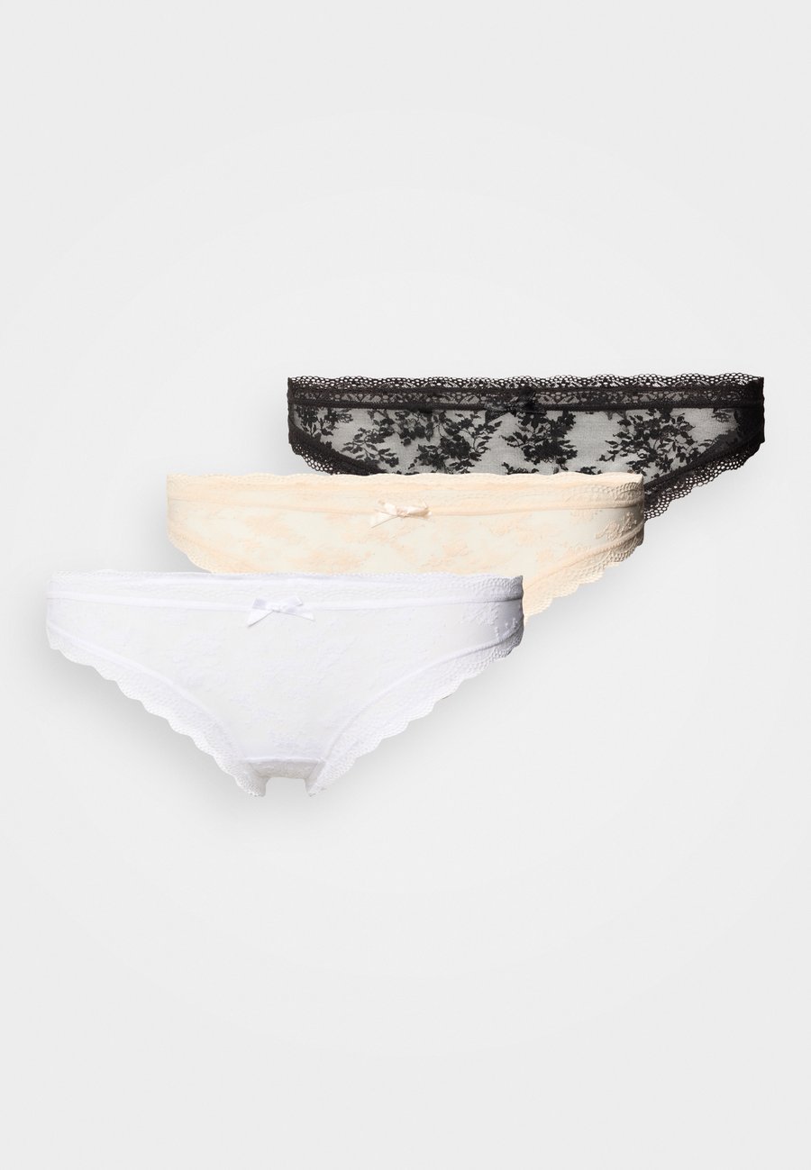 Трусы DORINA ESSENTIAL CHEEKY BRAZILIAN 3 PACK, Black/White/Black
Трусы DORINA ESSENTIAL CHEEKY BRAZILIAN 3 PACK, Black/White/Black