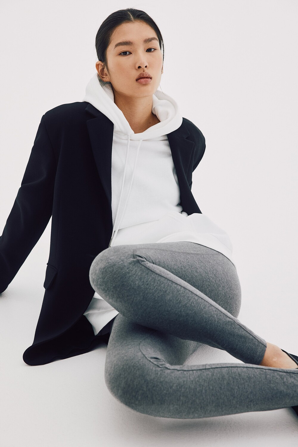 Леггинсы из джерси H&M, серый
Леггинсы из джерси H&M, серый