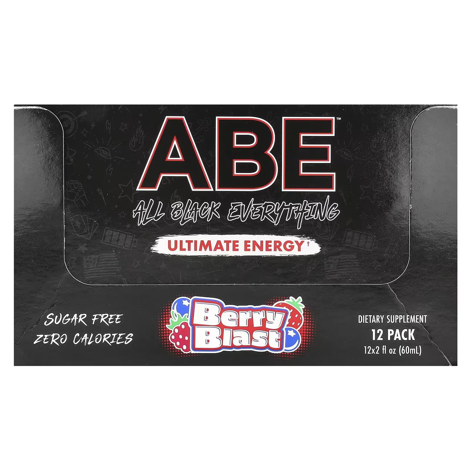 Ultimate Energy, Berry Blast, 12 упаковок по 2 жидких унции (60 мл) каждая Abe
Ultimate Energy, Berry Blast, 12 упаковок по 2 жидких унции (60 мл) каждая Abe