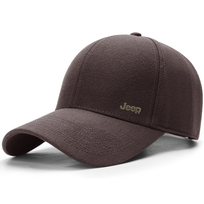 Jeep Хлопковая бейсболка унисекс, Coffee 
Jeep Хлопковая бейсболка унисекс, Coffee