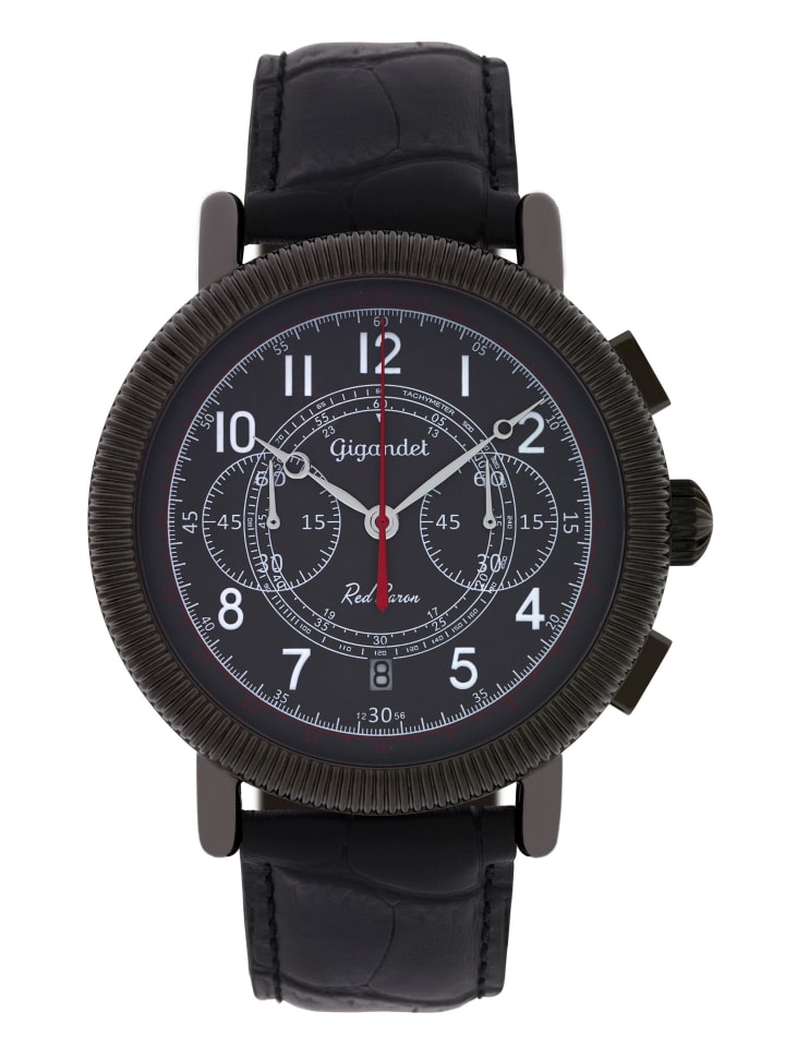 Gigandet Кварцевые часы "RED BARON IV" черного цвета
Gigandet Кварцевые часы "RED BARON IV" черного цвета