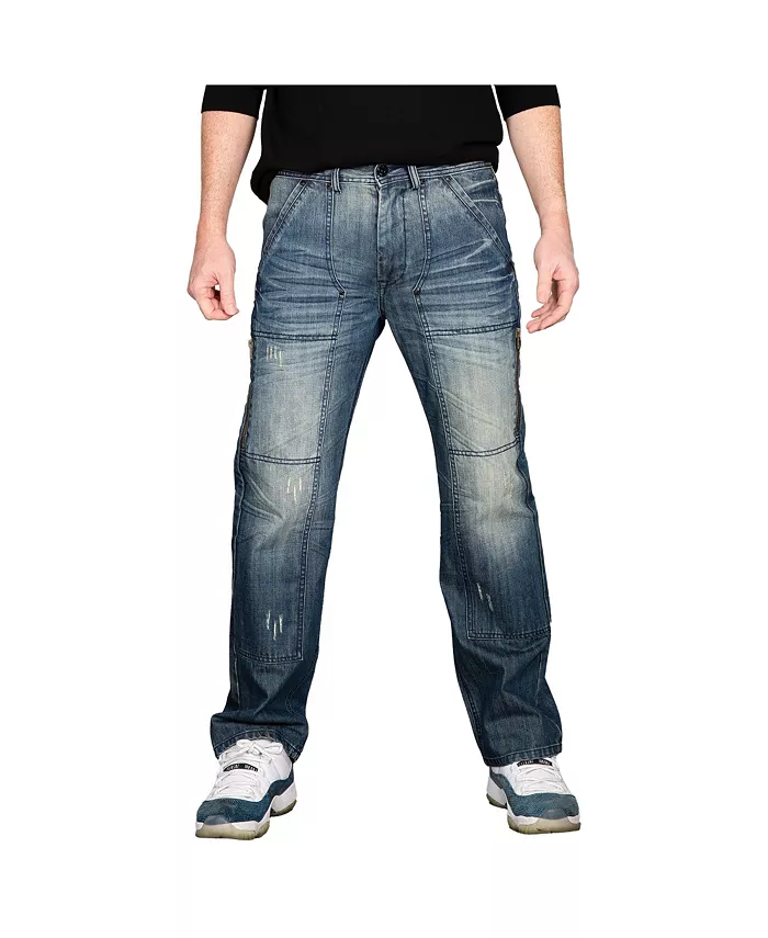 Мужские джинсы Premium Denim Relaxed Bootcut с карманом на молнии Level 7, синий
Мужские джинсы Premium Denim Relaxed Bootcut с карманом на молнии Level 7, синий