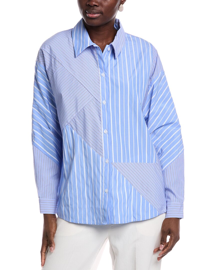 Грейша Асимметричная Патч Рубашка Gracia, синий
Грейша Асимметричная Патч Рубашка Gracia, синий