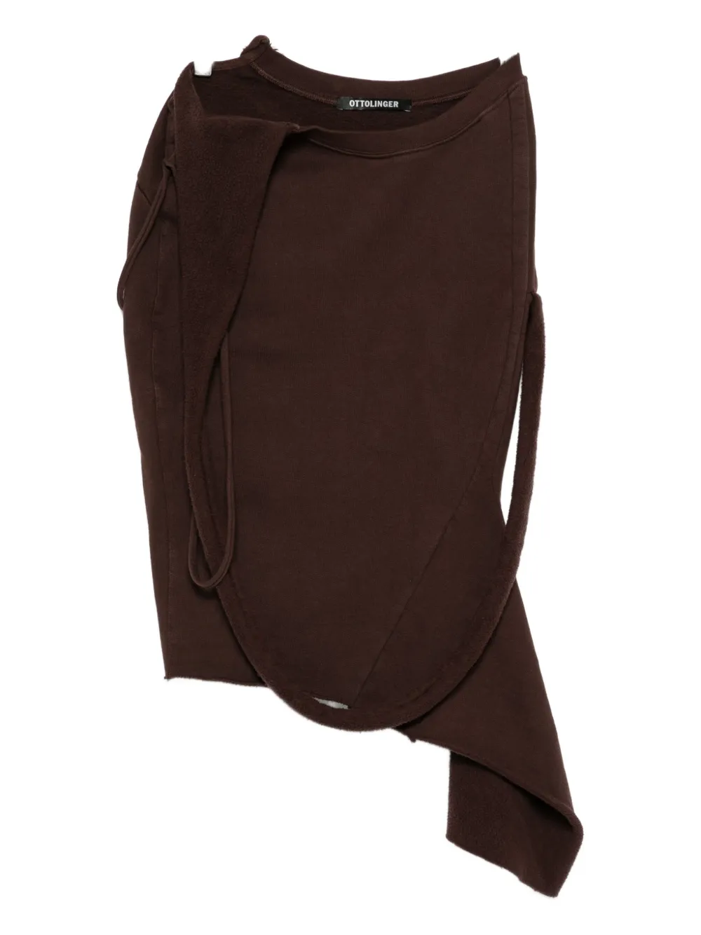 Юбка асимметричного кроя из органического хлопка Ottolinger, коричневый
Юбка асимметричного кроя из органического хлопка Ottolinger, коричневый