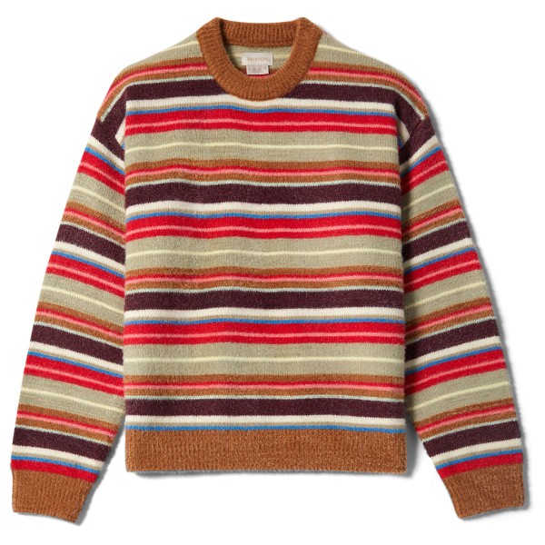 Женский уютный свитер-пуловер Brixton, Multi Stripe 
Женский уютный свитер-пуловер Brixton, Multi Stripe