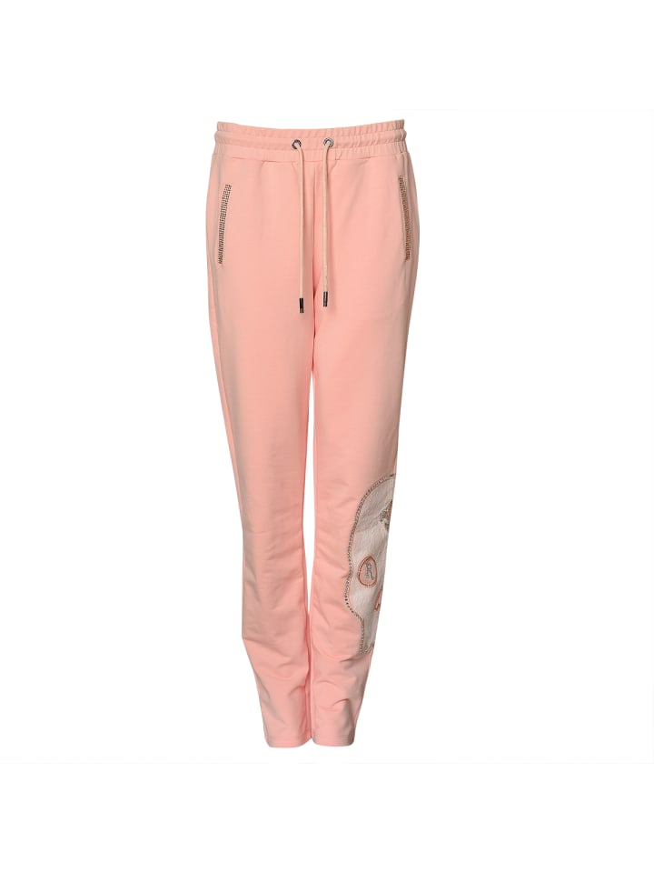 Летние спортивные брюки с черепом розового цвета Roberto Geissini
Летние спортивные брюки с черепом розового цвета Roberto Geissini