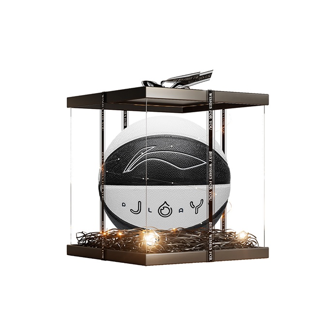 LINING Баскетбольный мяч PU Basketball Black White размер 6 для тренировок
LINING Баскетбольный мяч PU Basketball Black White размер 6 для тренировок