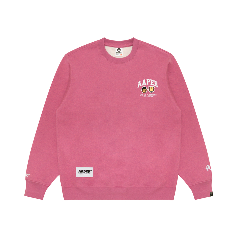 Толстовка с логотипом A Bathing APE Aape, розовый
Толстовка с логотипом A Bathing APE Aape, розовый