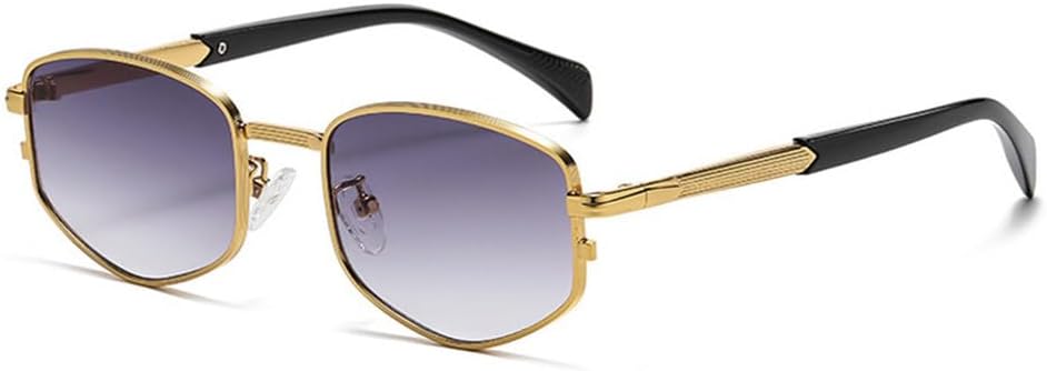 Ретро-солнцезащитные очки Polygon Metal для женщин, роскошные, с градиентным переходом цвета, защита от УФ-излучения UV400, мужские солнцезащитные очки, SUN4337 Generic, Golden Gray Gradient
Ретро-солнцезащитные очки Polygon Metal для женщин, роскошные, с градиентным переходом цвета, защита от УФ-излучения UV400, мужские солнцезащитные очки, SUN4337 Generic, Golden Gray Gradient