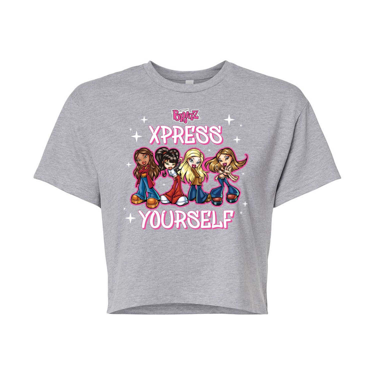 Укороченная футболка Bratz Xpress Yourself для юниоров Licensed Character, серый
Укороченная футболка Bratz Xpress Yourself для юниоров Licensed Character, серый