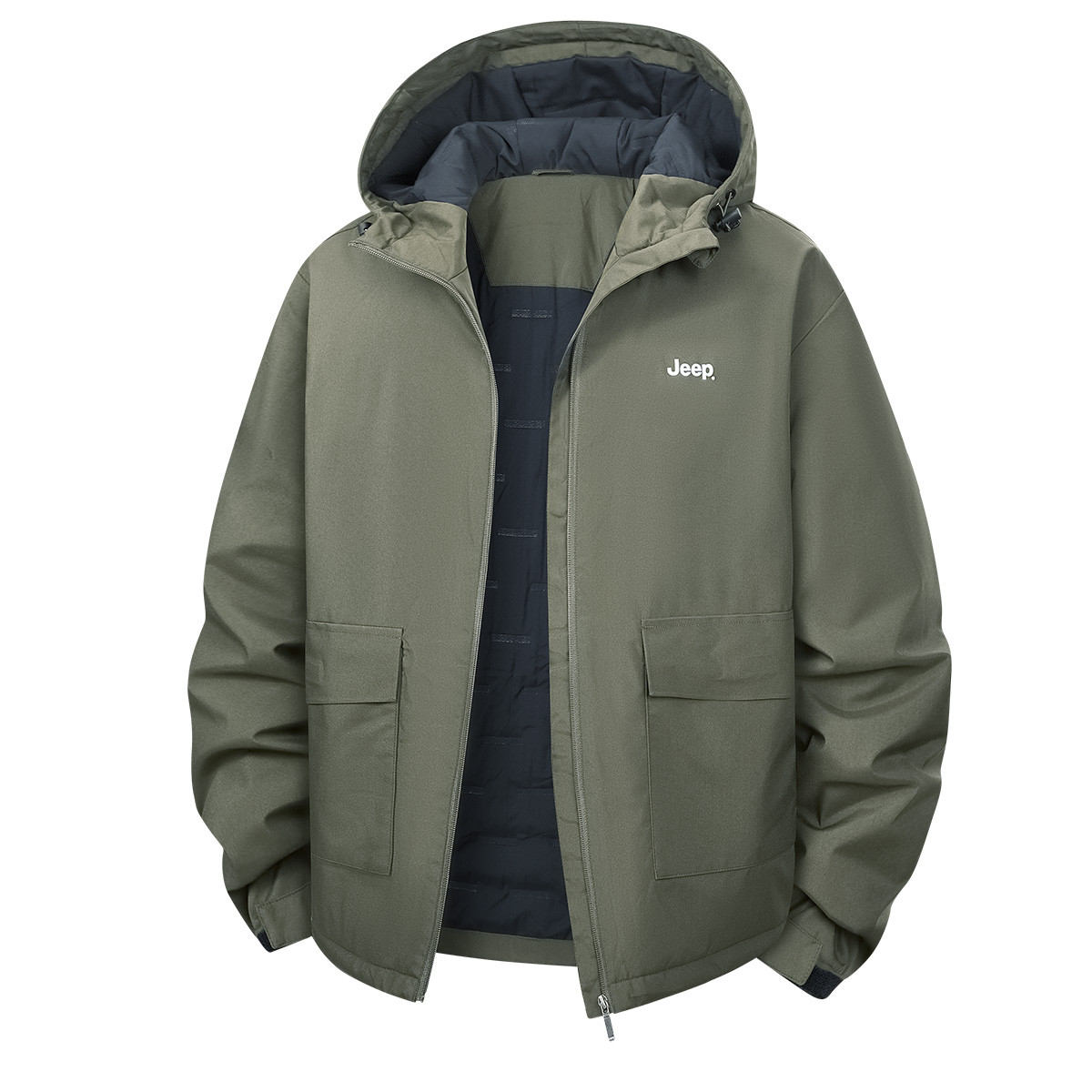 Пуховик City Casual Collection Unisex Jeep, army зеленый
Пуховик City Casual Collection Unisex Jeep, army зеленый