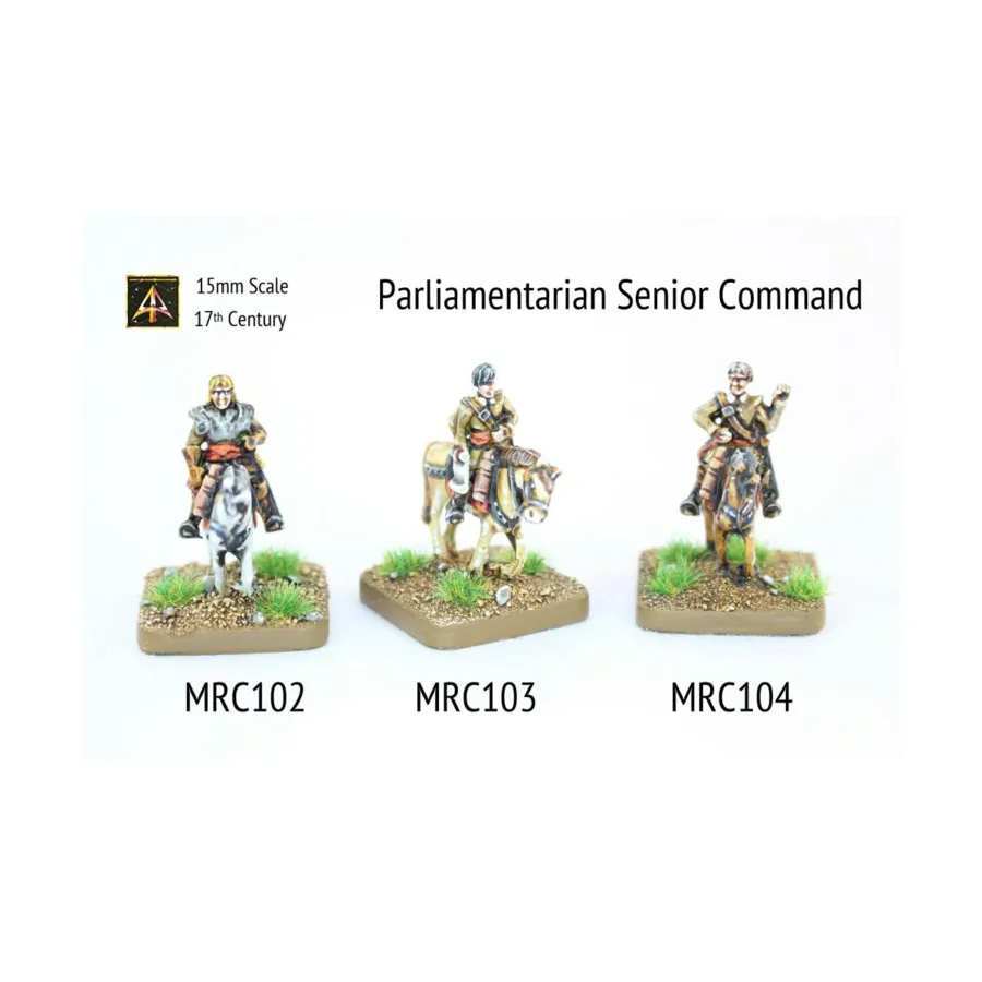 Парламентское старшее командование, Altuos Historical Miniatures - The 17th Century (15mm)
Парламентское старшее командование, Altuos Historical Miniatures - The 17th Century (15mm)