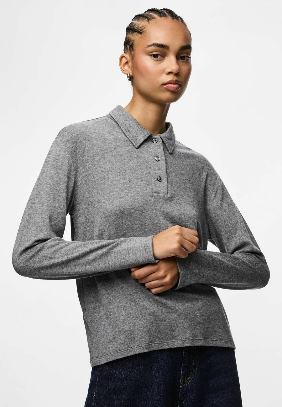 Поло Pieces RITT, Medium Grey Melange/Dark Grey
Поло Pieces RITT, Medium Grey Melange/Dark Grey