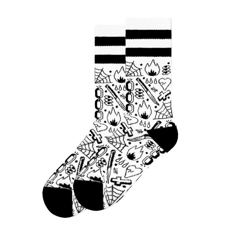 Велосипедные носки American Socks, белый/красный
Велосипедные носки American Socks, белый/красный