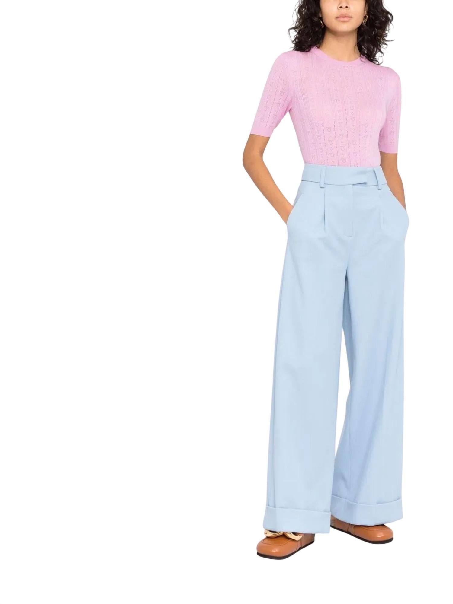 Salvatore Ferragamo Женская блузка Gancini с узором, розового цвета
Salvatore Ferragamo Женская блузка Gancini с узором, розового цвета