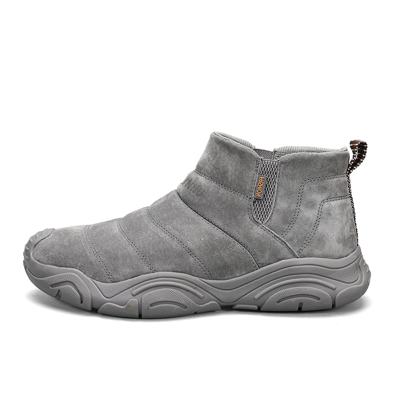 Dunnu Термостойкие противоскользящие короткие зимние ботинки мужские серые с флисовой подкладкой, цвет Gray, Fleece-Lined
Dunnu Термостойкие противоскользящие короткие зимние ботинки мужские серые с флисовой подкладкой, цвет Gray, Fleece-Lined