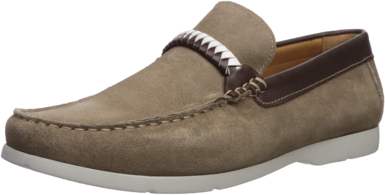 Мужские кожаные лоферы Driver Club USA Eva с легкой технологией, без шнурков с плетеной деталью
Мужские кожаные лоферы Driver Club USA Eva с легкой технологией, без шнурков с плетеной деталью