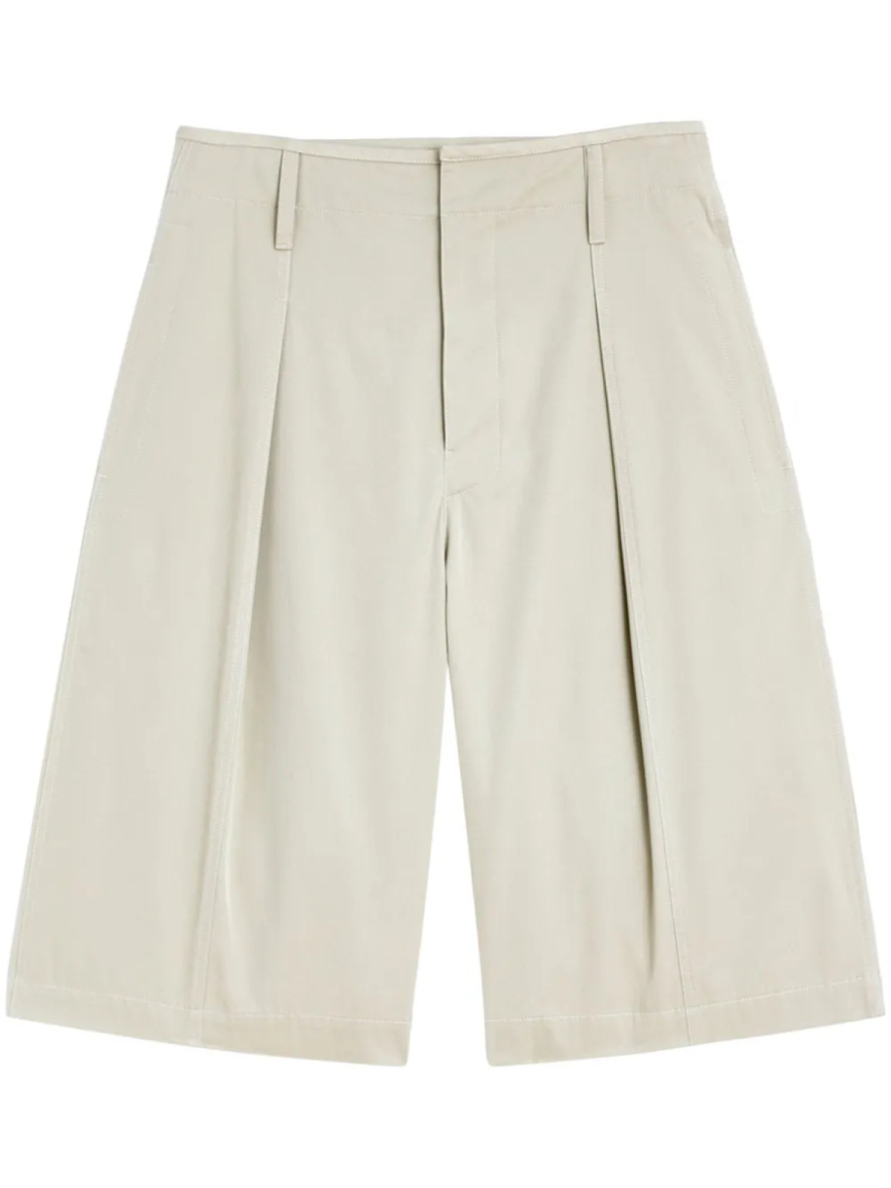 Шорты-бермуды со складками LEMAIRE, нейтральный
Шорты-бермуды со складками LEMAIRE, нейтральный