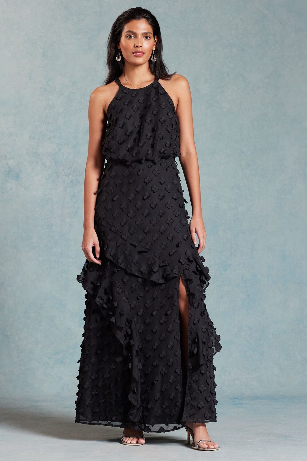 Мини платье с 3D аппликацией и цветочным принтом Love & Roses, черный
Мини платье с 3D аппликацией и цветочным принтом Love & Roses, черный