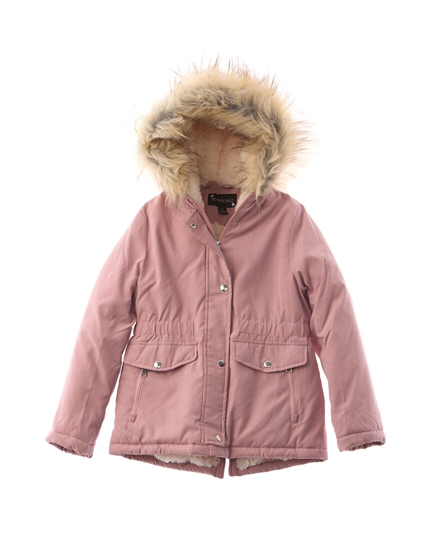 Детская анорак из микрофибры Rothschild Rothschild Kids, розовый
Детская анорак из микрофибры Rothschild Rothschild Kids, розовый
