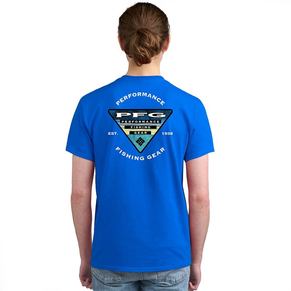 Мужская футболка с короткими рукавами и рисунком Columbia PFG, цвет Vivid Blue Pfg
Мужская футболка с короткими рукавами и рисунком Columbia PFG, цвет Vivid Blue Pfg