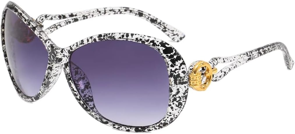 Модные ретро-солнцезащитные очки с градиентным овальным рисунком для женщин, с яркой оправой, для отдыха, уличной стрельбы, мужские, с защитой от УФ-излучения UV400 UATXTAU, Gradient Grey
Модные ретро-солнцезащитные очки с градиентным овальным рисунком для женщин, с яркой оправой, для отдыха, уличной стрельбы, мужские, с защитой от УФ-излучения UV400 UATXTAU, Gradient Grey