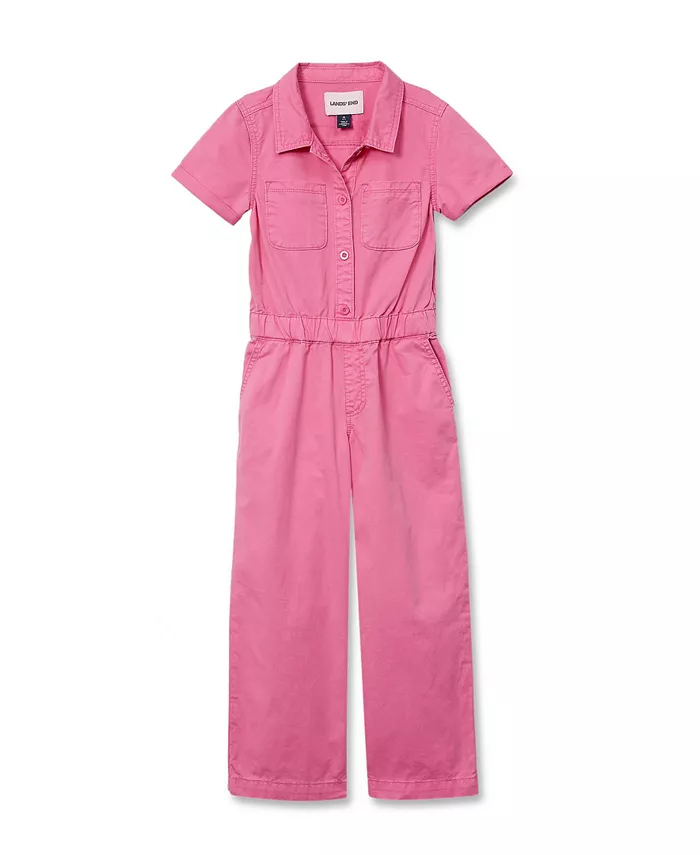 Легкий джинсовый комбинезон для девочек Lands' End, розовый
Легкий джинсовый комбинезон для девочек Lands' End, розовый