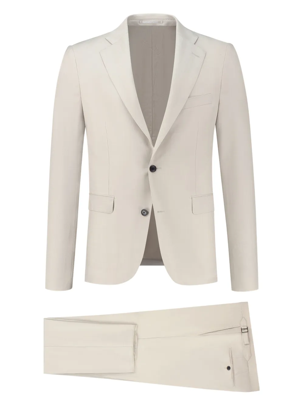 Костюм с однобортным пиджаком PAUL ZEIST, нейтральный
Костюм с однобортным пиджаком PAUL ZEIST, нейтральный