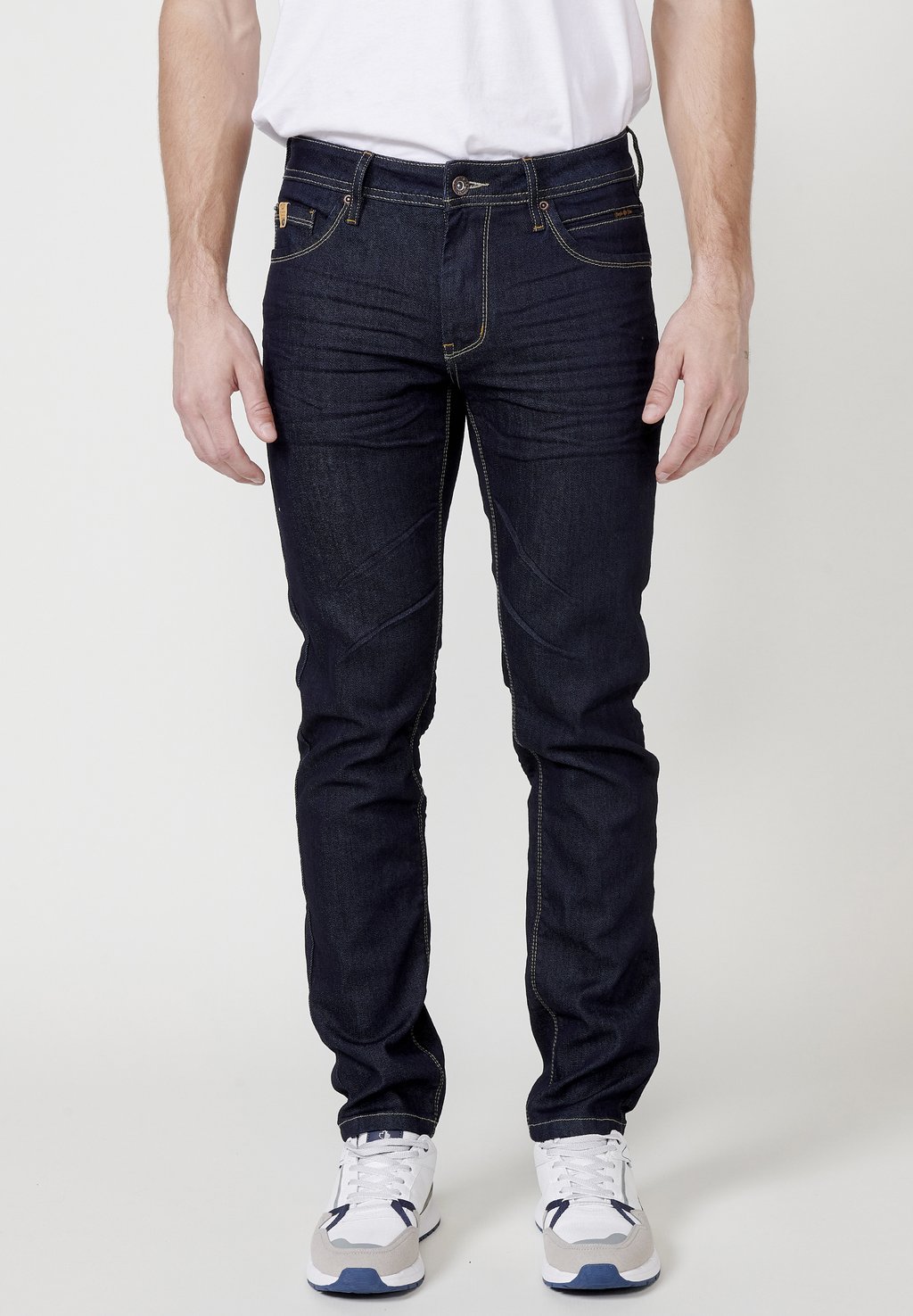 Джинсы облегающего кроя Koroshi, темно-синий
Джинсы облегающего кроя Koroshi, темно-синий