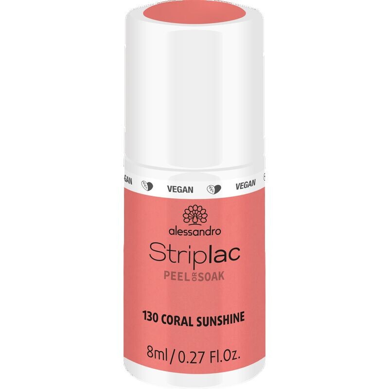 STRIPLAC PEEL OR SOAK CORAL SUNSHINE – ВЕГАНСКИЙ Alessandro, 8 ml
STRIPLAC PEEL OR SOAK CORAL SUNSHINE – ВЕГАНСКИЙ Alessandro, 8 ml