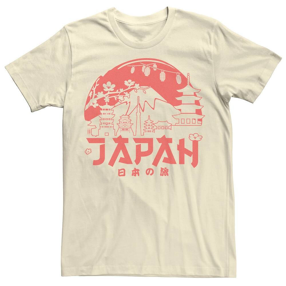 Мужская одежда для путешествий, футболка с изображением вишни в цвету Японии Licensed Character, цвет Natural
Мужская одежда для путешествий, футболка с изображением вишни в цвету Японии Licensed Character, цвет Natural