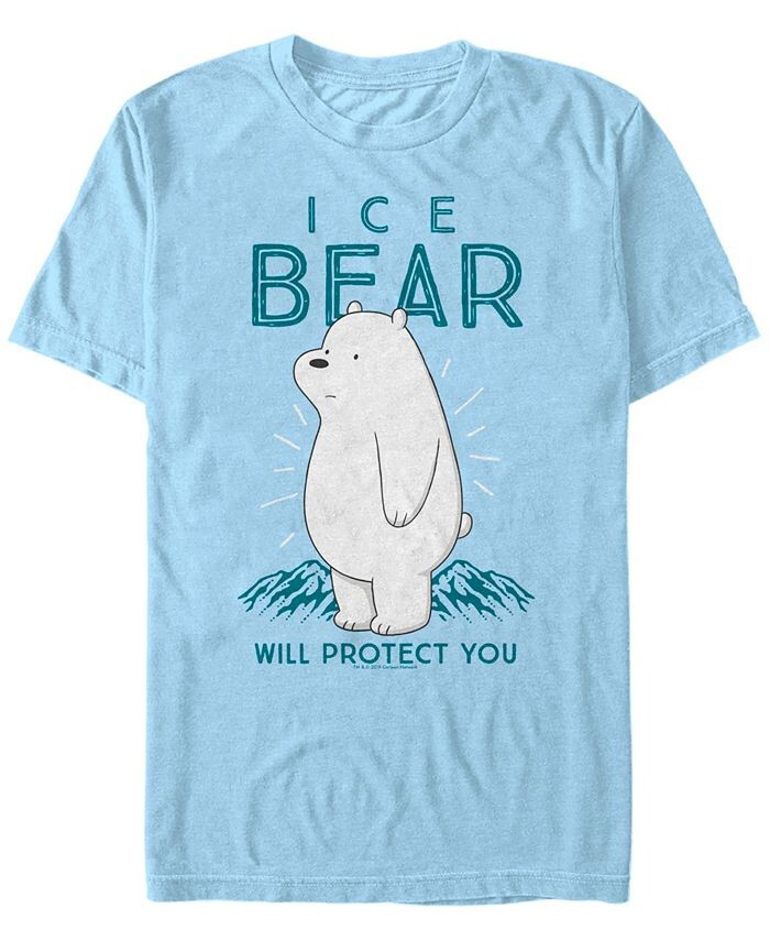 Мужская футболка с коротким рукавом We Bare Bears Ice Bear Will Protect You Fifth Sun, синий
Мужская футболка с коротким рукавом We Bare Bears Ice Bear Will Protect You Fifth Sun, синий