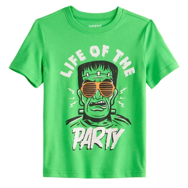 Футболка с коротким рукавом и принтом на Хэллоуин для мальчиков 4–12 лет Jumping Beans, цвет green party
Футболка с коротким рукавом и принтом на Хэллоуин для мальчиков 4–12 лет Jumping Beans, цвет green party