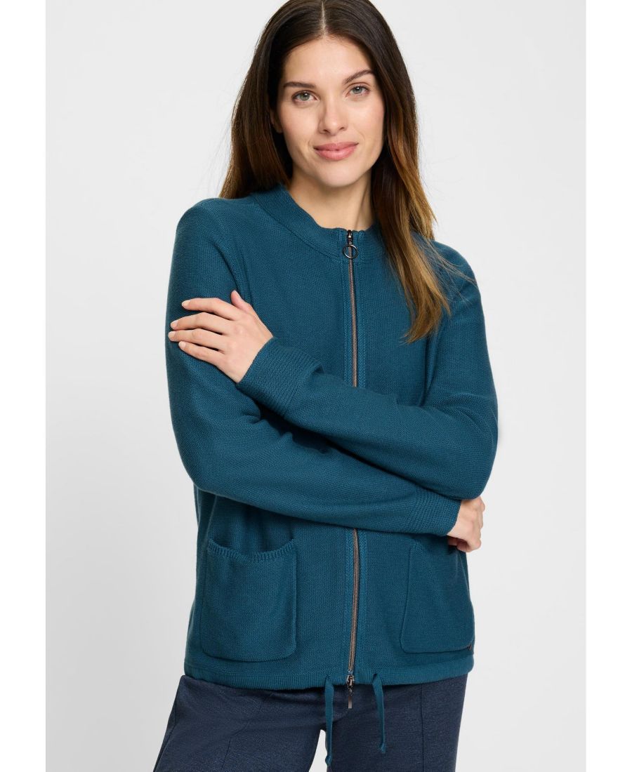 Женские кардиганы с застежкой-молнией спереди Olsen, Midnight teal
Женские кардиганы с застежкой-молнией спереди Olsen, Midnight teal