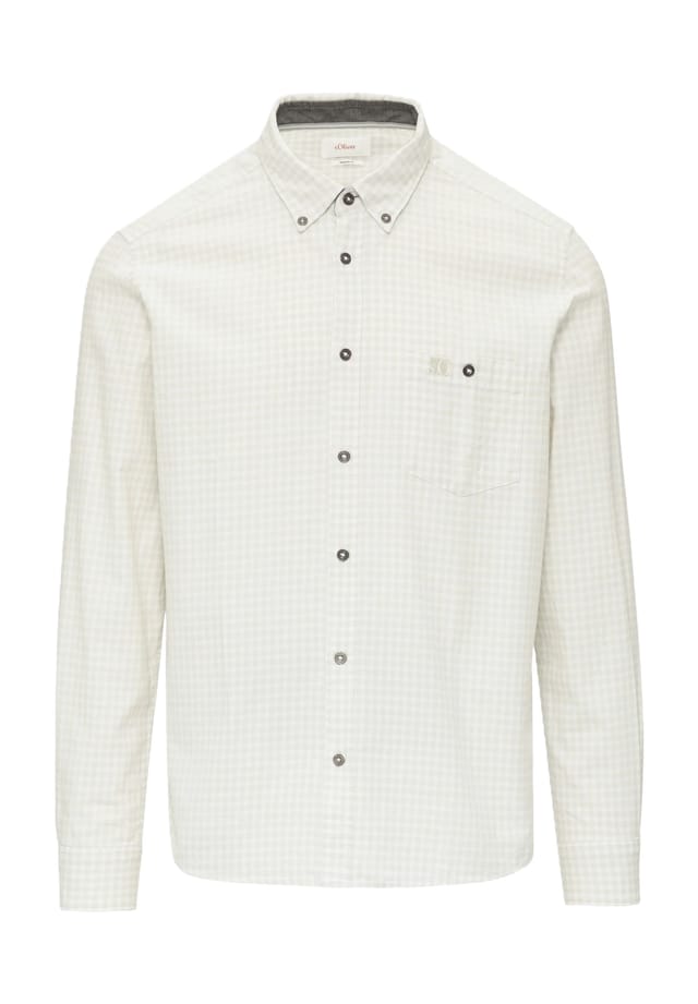 Повседневная рубашка стандартного кроя с воротником на пуговицах S.Oliver, белый
Повседневная рубашка стандартного кроя с воротником на пуговицах S.Oliver, белый